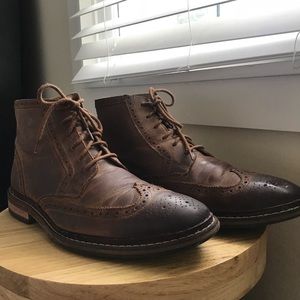 Cole Haan wingtip boots